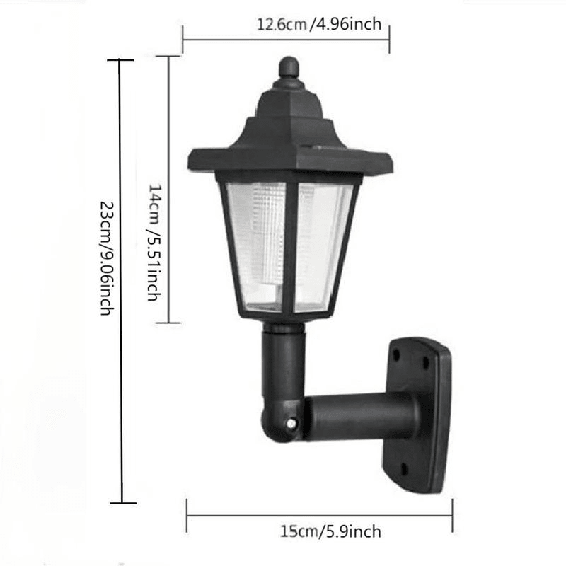 HausLicht™ – Elegante Solarleuchte für Außenbereiche - 136:865white - Weiß