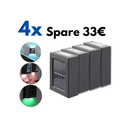 Solar Doppelseitiger Strahler - 136:1410Multicolor;200007763:201336100;249:2000063074Pcs - Mehrfarbig