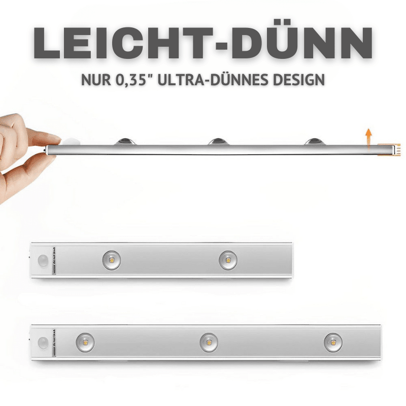 Wiederaufladbare Bewegungsmelder Lampe - 1005005800209239-20cm preto-1pc - 1x Lampe