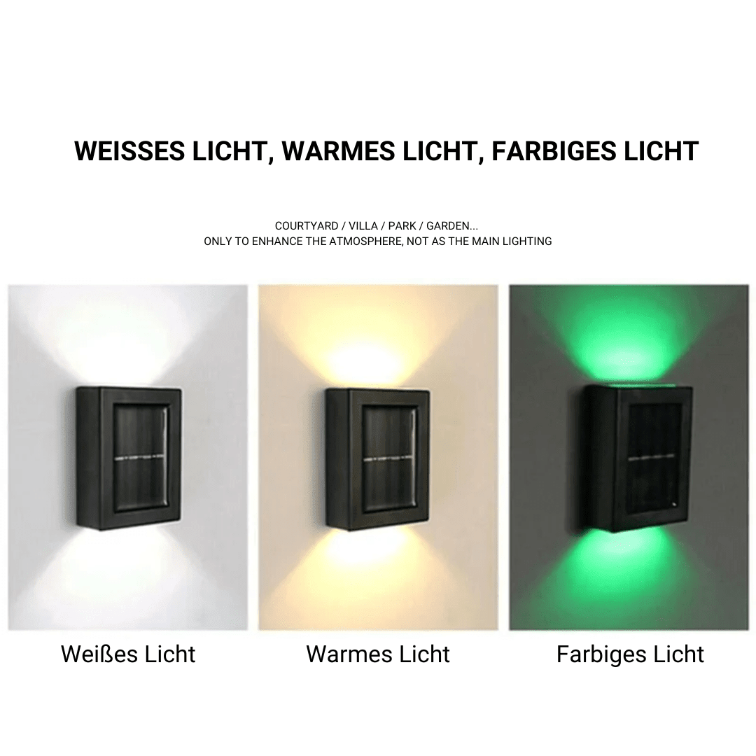 Solar Doppelseitiger Strahler - 136:1410Multicolor;200007763:201336100;249:2000063086Pcs - Mehrfarbig