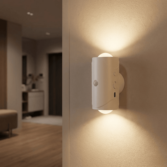 LumiAura™ – Intelligente Sensor - Wandleuchte mit Magnetmontage - 180:200002568RGB Color;200000795:7711pcs - 1 Stück