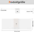 AuraLux™ – Automatische LED Wandleuchte mit Bewegungssensor - 180:200002571;200000795:175White 27cm - 1 Stück
