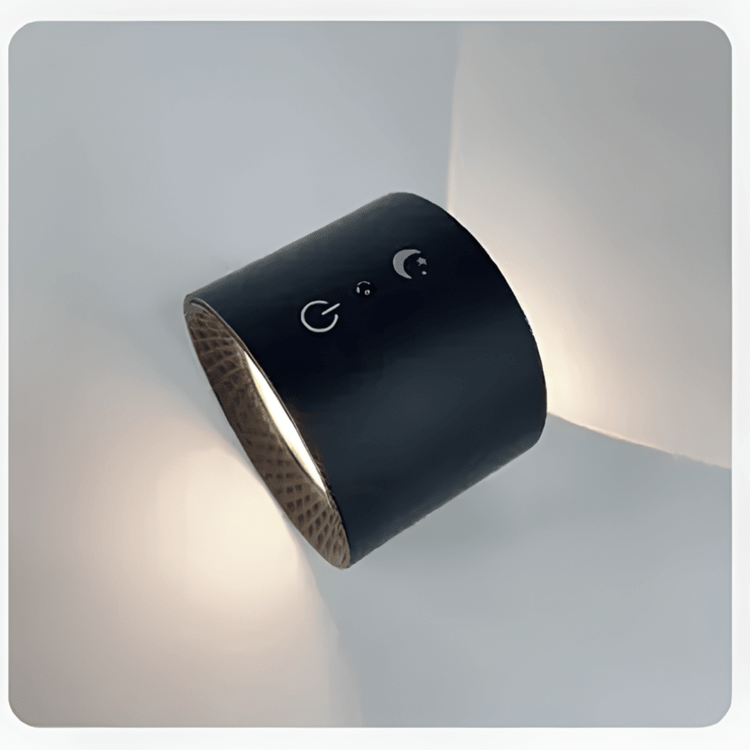 LED - Wandleuchte Bettkopfteil 360° -  - Weiß