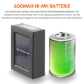 Solar Doppelseitiger Strahler - 136:1410Multicolor;200007763:201336100;249:2000063086Pcs - Mehrfarbig