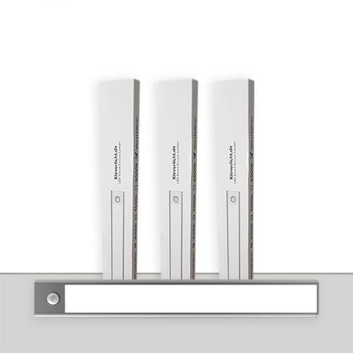 LumiSense™ – Intelligente Magnet - LED - Leuchte - 3x20cm-WaPo - 3x Lampen (Spare 15€)