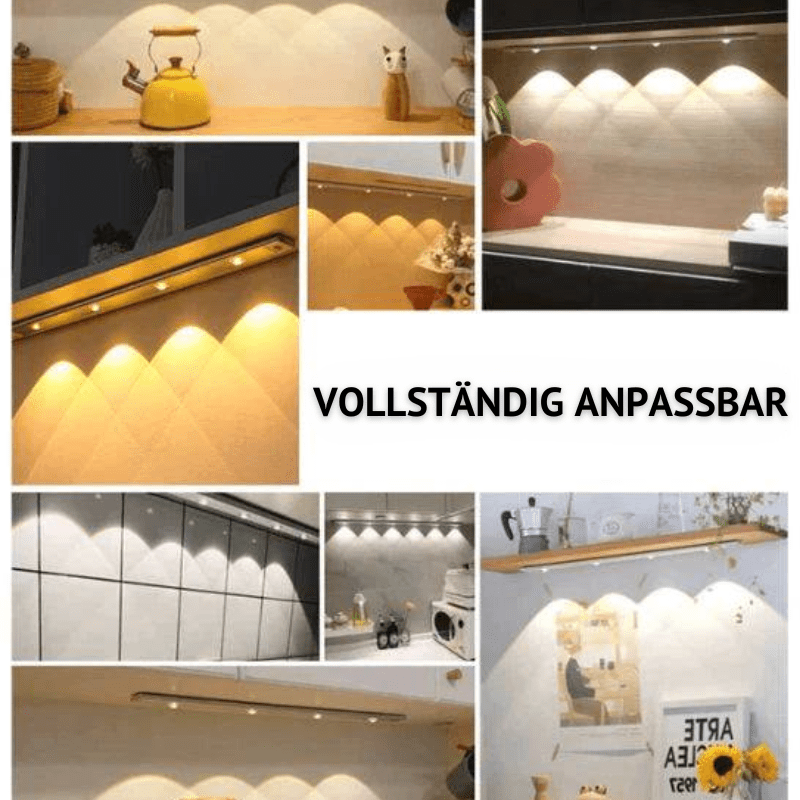 Wiederaufladbare Bewegungsmelder Lampe - 1005005800209239-20cm preto-1pc - 1x Lampe