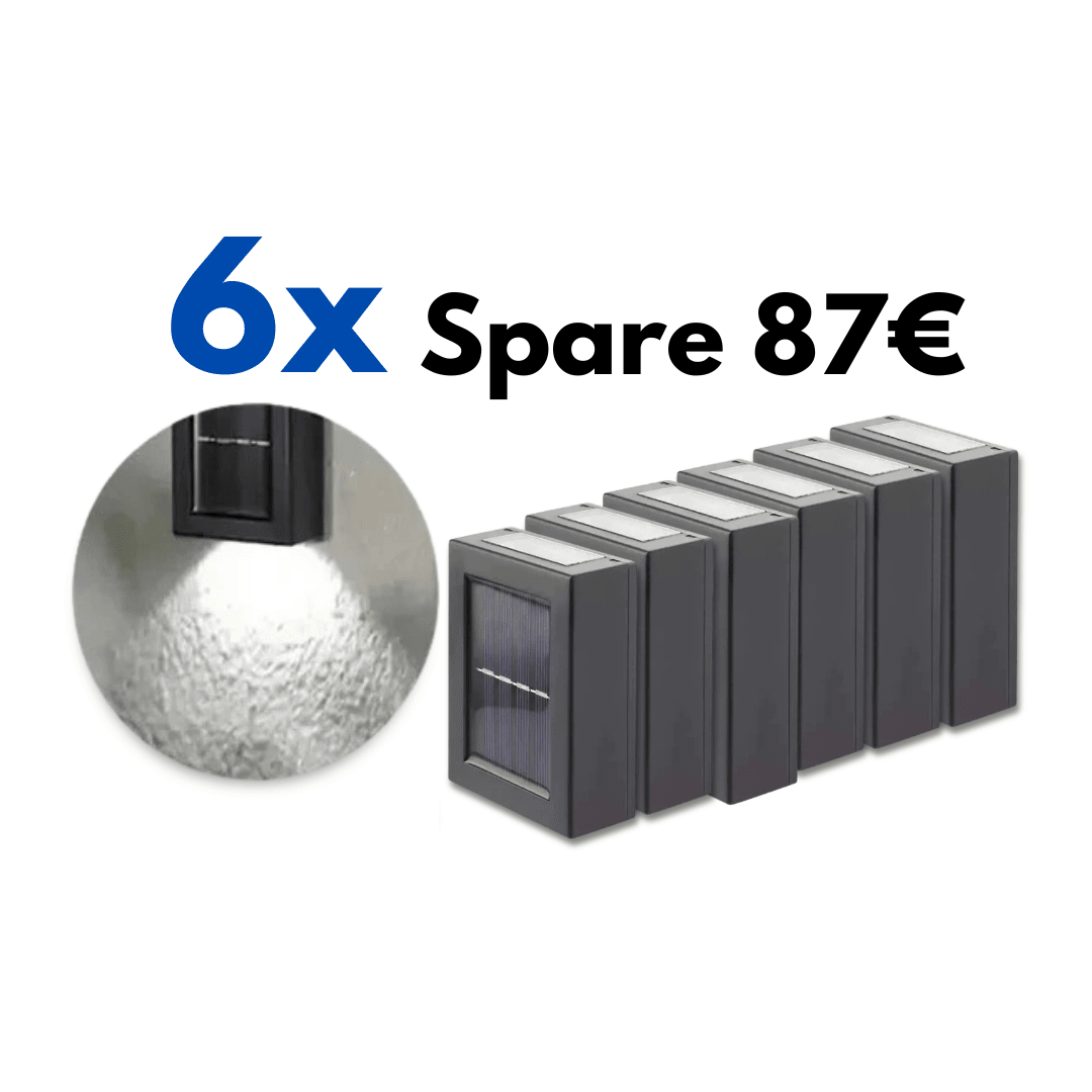 Solar Doppelseitiger Strahler - 136:865White;200007763:201336100;249:2000063086Pcs - Weiß