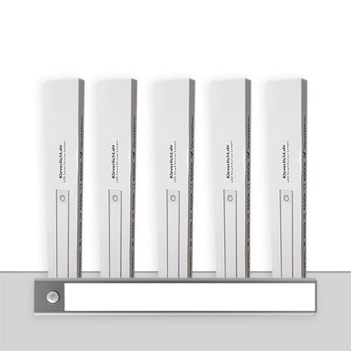 LumiSense™ – Intelligente Magnet - LED - Leuchte - 5x20cm-WaPo - 5x Lampen (Spare 35€)