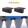 Solar Wandbeleuchtung für Außenbereiche - 23242424 - Weiß
