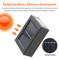 Solar Doppelseitiger Strahler - 136:1410Multicolor;200007763:201336100;249:2000063086Pcs - Mehrfarbig