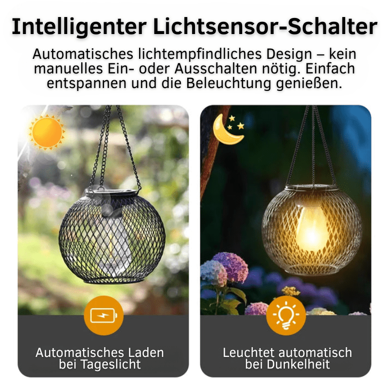 LumaGlow™ – Solar - Hängelampe Outdoor - 324242 - 4 Stück (Sparen Sie 30€)