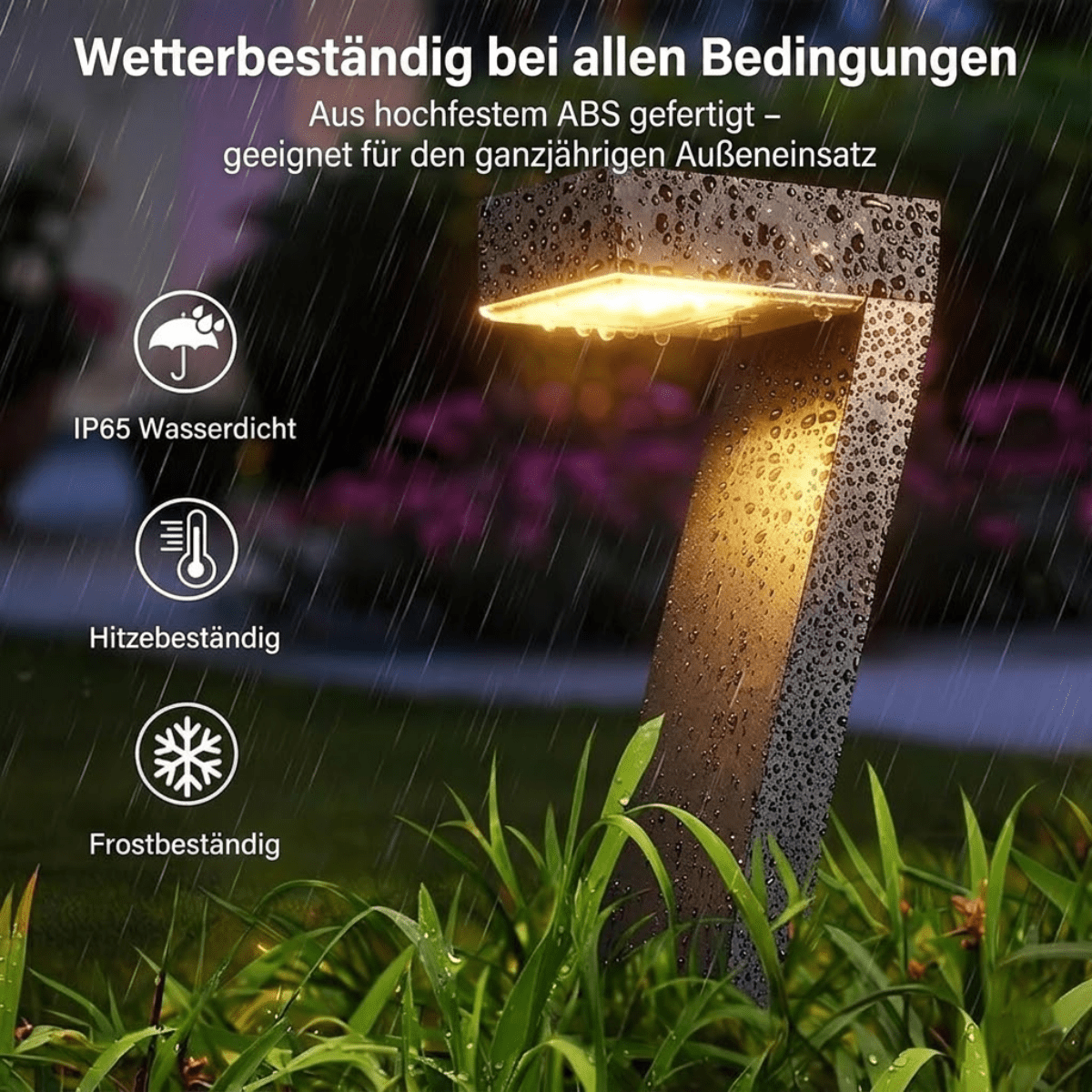 LumaPath™ – Solar Gartenleuchte mit modernem Lichtdesign - 136:173Solar Lights;249:2000063051pcs - 1 Stück