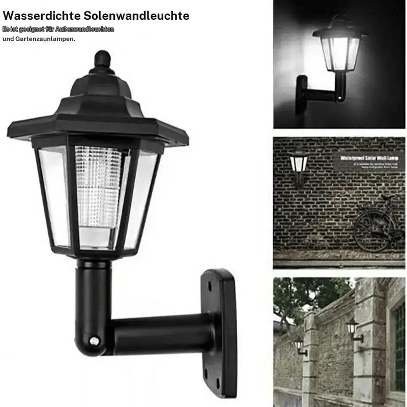 HausLicht™ – Elegante Solarleuchte für Außenbereiche - 136:865white - Weiß