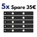 Wiederaufladbare Bewegungsmelder Lampe -  - 5x Lampen (Spare 35€)