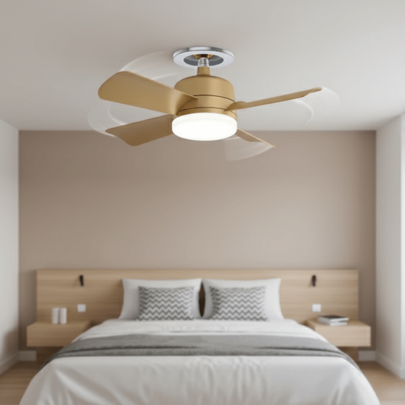 LumiFan™ – Ventilator mit LED - Licht 2 - in - 1 - 136:40808150256LED;249:2000063051PCS - Gold