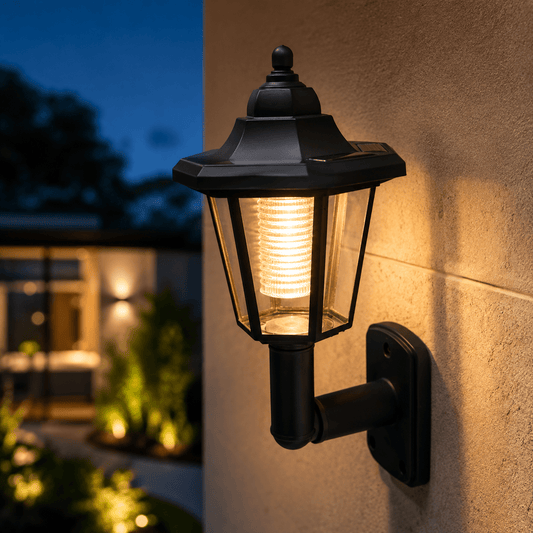 HausLicht™ – Elegante Solarleuchte für Außenbereiche - 136:865white - Weiß