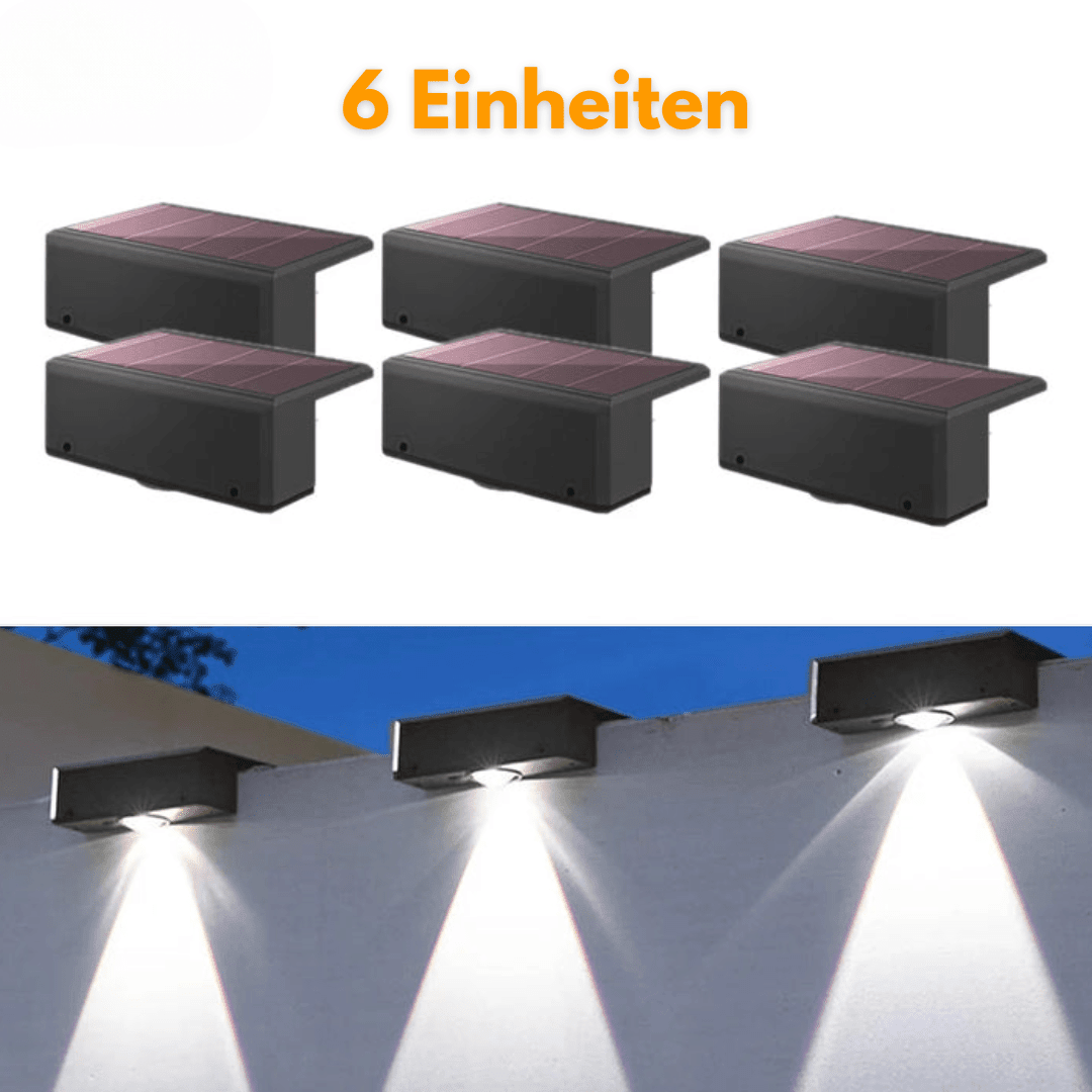 Solar Wandbeleuchtung für Außenbereiche - 45454 - Weiß