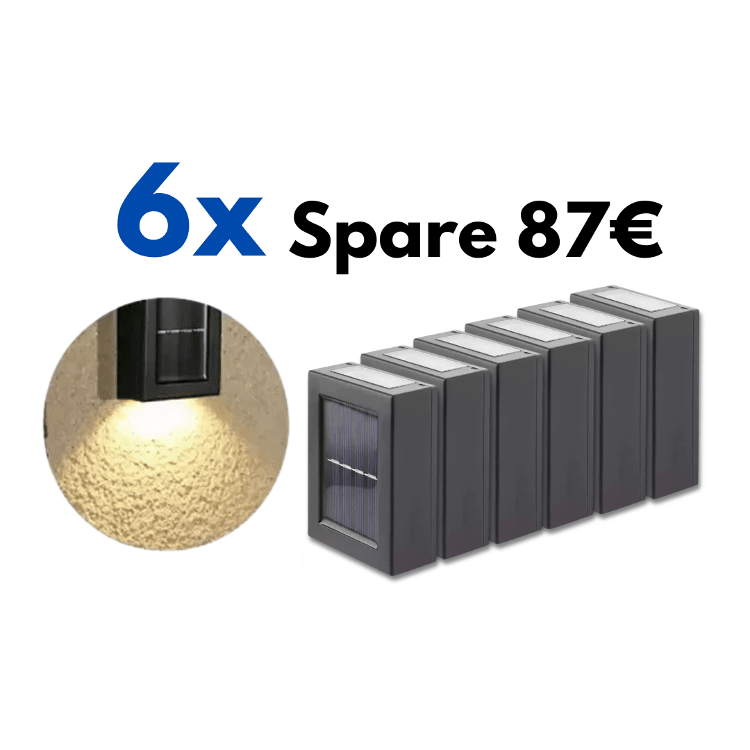 Solar Doppelseitiger Strahler - 136:173Warm White;200007763:201336100;249:2000063086Pcs - Warmes Weiß