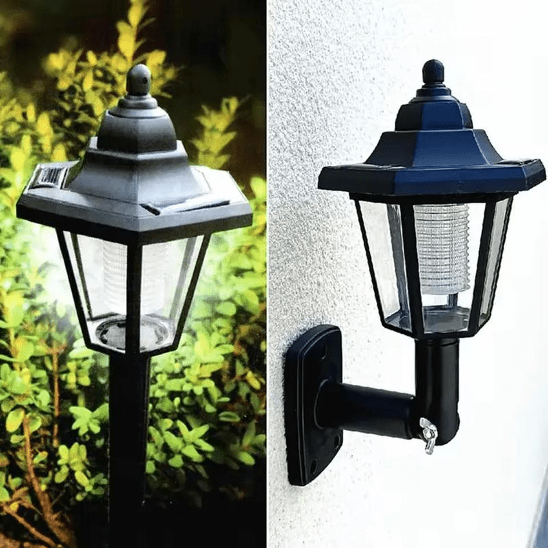 HausLicht™ – Elegante Solarleuchte für Außenbereiche - 136:865white - Weiß