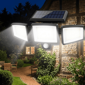 LumiGuard™ – Solarbetriebener LED - Strahler mit Bewegungsmelder - 136:40808150256LED;249:2000063051PCS - 1 Stück