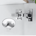 LED - Beleuchtung für Schränke mit Türscharnier - Sensor - LedQuente10 (Amarela) - Warmweißes Licht