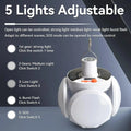 Faltbare 2 - in - 1 Solarlampe FOLDGLAZE - 2131313121 - 1+1 Gratisangebot 🎁