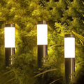 NordGlow™ – Moderne Solarleuchten für Gartenwege - 136:29White - Weiß