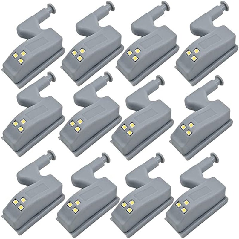LED - Beleuchtung für Schränke mit Türscharnier - Sensor - LedQuente10 (Amarela) - Warmweißes Licht