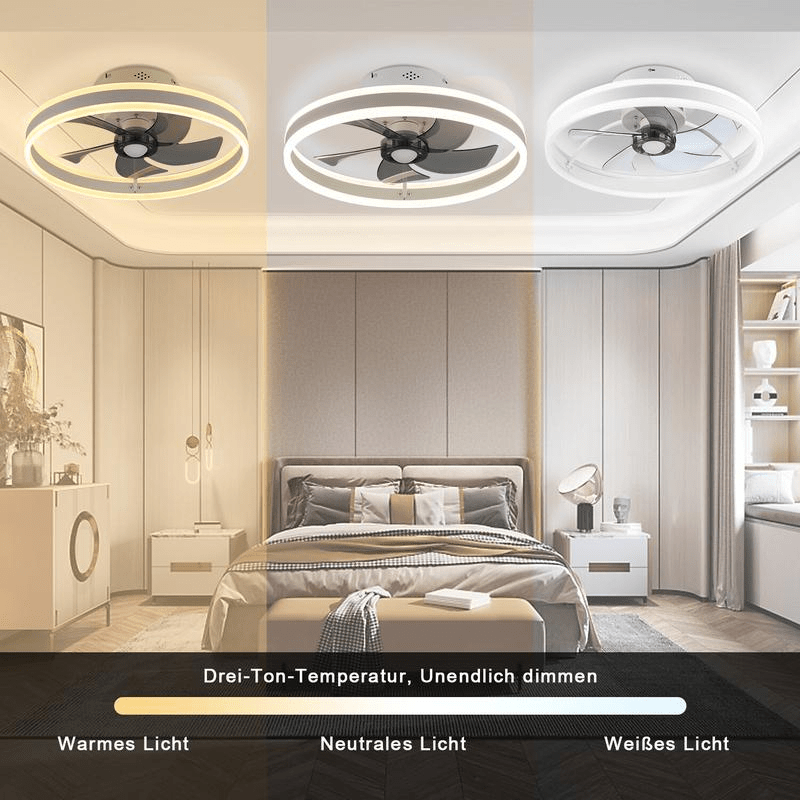 AirLux™ – Deckenventilator mit Licht - 200007763:201336101;200285261:200007700;249:20000639650W;35:3627 - 1 Stück