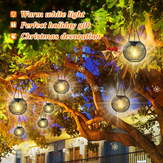 GlowNest™ – Solar Hängelampe für Garten & Terrasse - 14:1931Pc Solar Lantern;5:361386 - 1 Stück