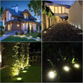 GlowPath™ – Solar Bodenleuchten für Garten & Wege - 136:173dilei 1pc Warm Light - Warmes Licht