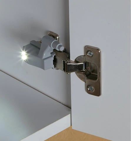 LED - Beleuchtung für Schränke mit Türscharnier - Sensor -  - Kaltweißes Licht