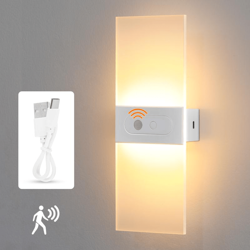 AuraLux™ – Automatische LED Wandleuchte mit Bewegungssensor - 180:200002571;200000795:175White 27cm - 1 Stück
