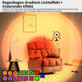 LumiAura™ – Intelligente Sensor - Wandleuchte mit Magnetmontage - 180:200002568RGB Color;200000795:7711pcs - 1 Stück