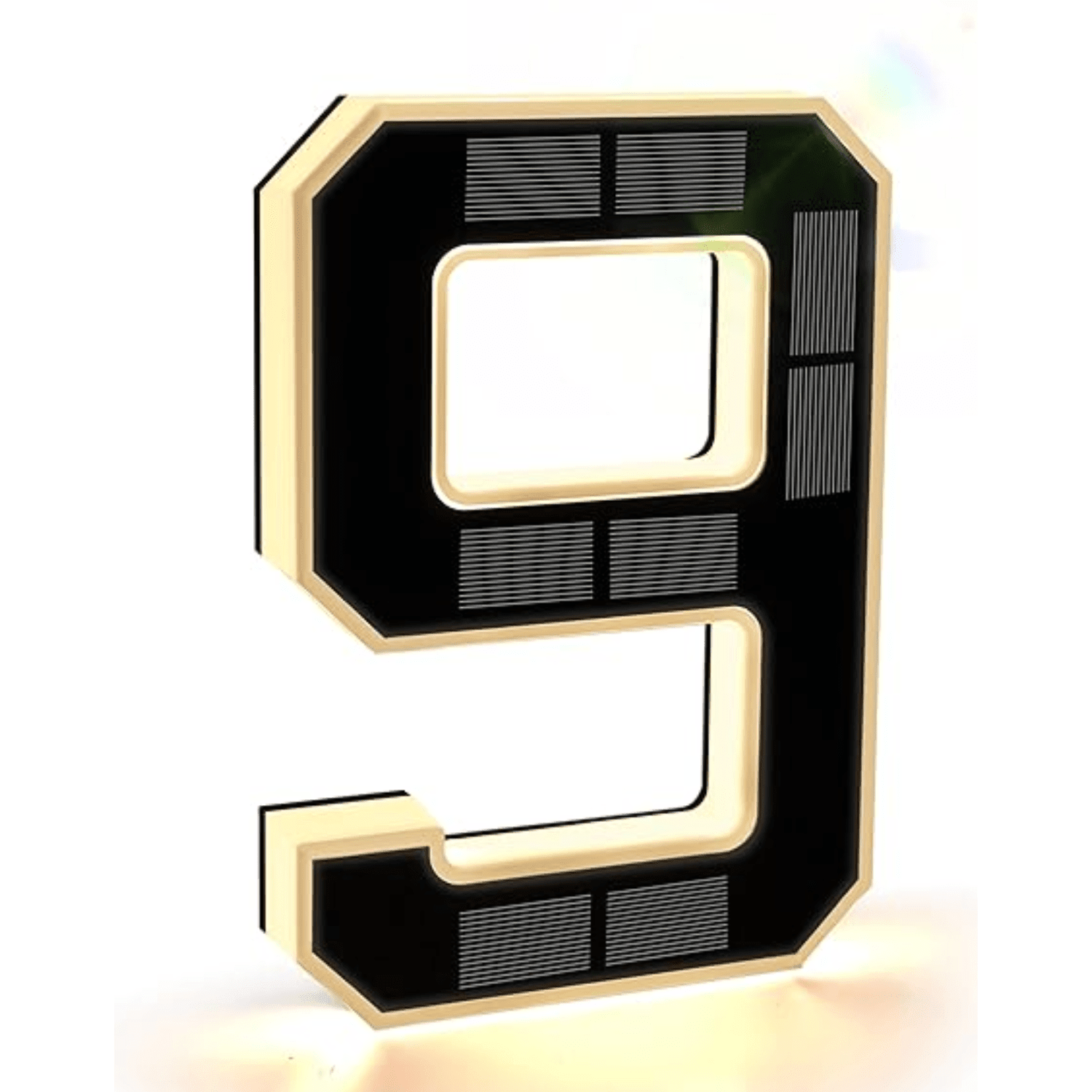 LumiDigit™ – Solar - LED Hausnummern - 9 - 9