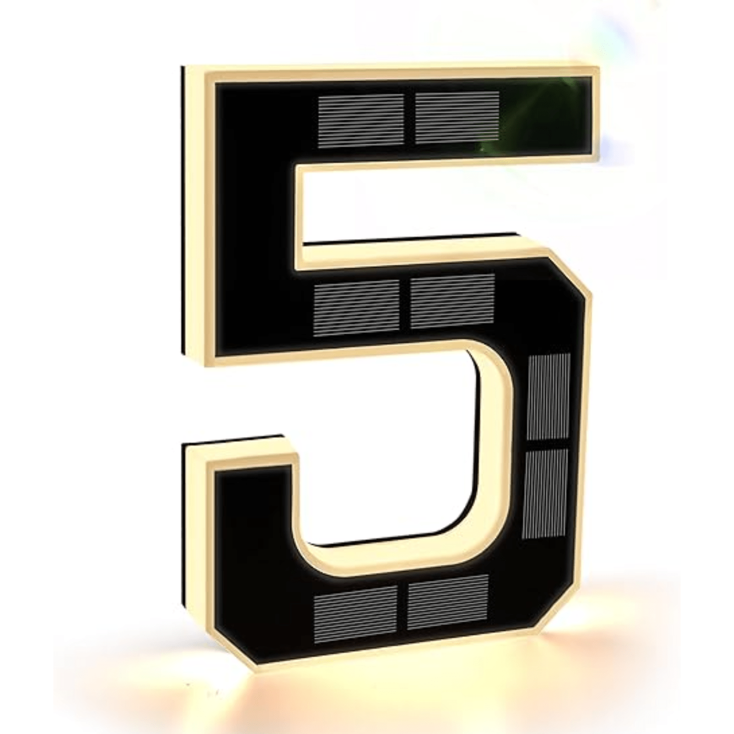 LumiDigit™ – Solar - LED Hausnummern - 5 - 5