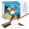 LumiFan™ – Ventilator mit LED - Licht 2 - in - 1 - 136:40808150256LED;249:2000063051PCS - Gold