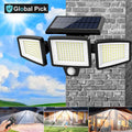 LumiGuard™ – Solarbetriebener LED - Strahler mit Bewegungsmelder - 136:40808150256LED;249:2000063051PCS - 1 Stück