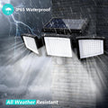 LumiGuard™ – Solarbetriebener LED - Strahler mit Bewegungsmelder - 136:865348LED-Integrated;249:2000063051PCS - 6 Stück (Sparen Sie 55€)