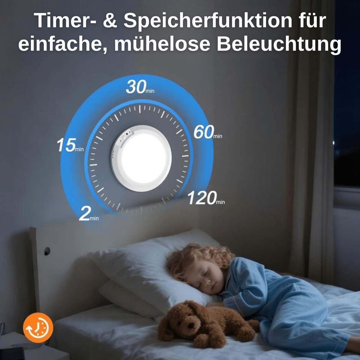 LumiNest™ – Kabellose Deckenleuchte mit Sensor - 200000531:771USB Charging;5:1000140641pc - 1 Stück