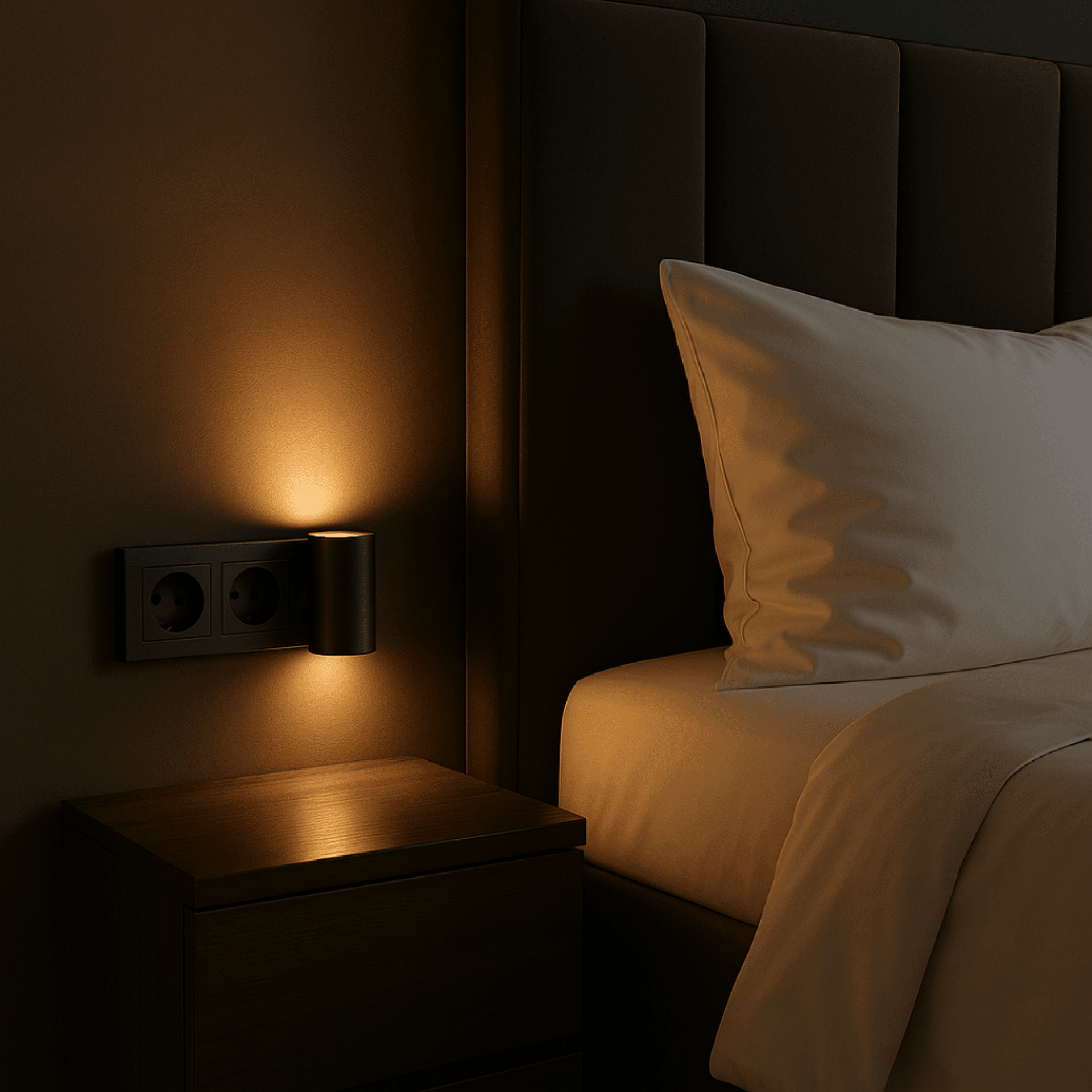 LumiPlug™ – Intelligente Steckdosenlampe mit Dämmerungssensor - Aora-1 - 1× LumiPlug™