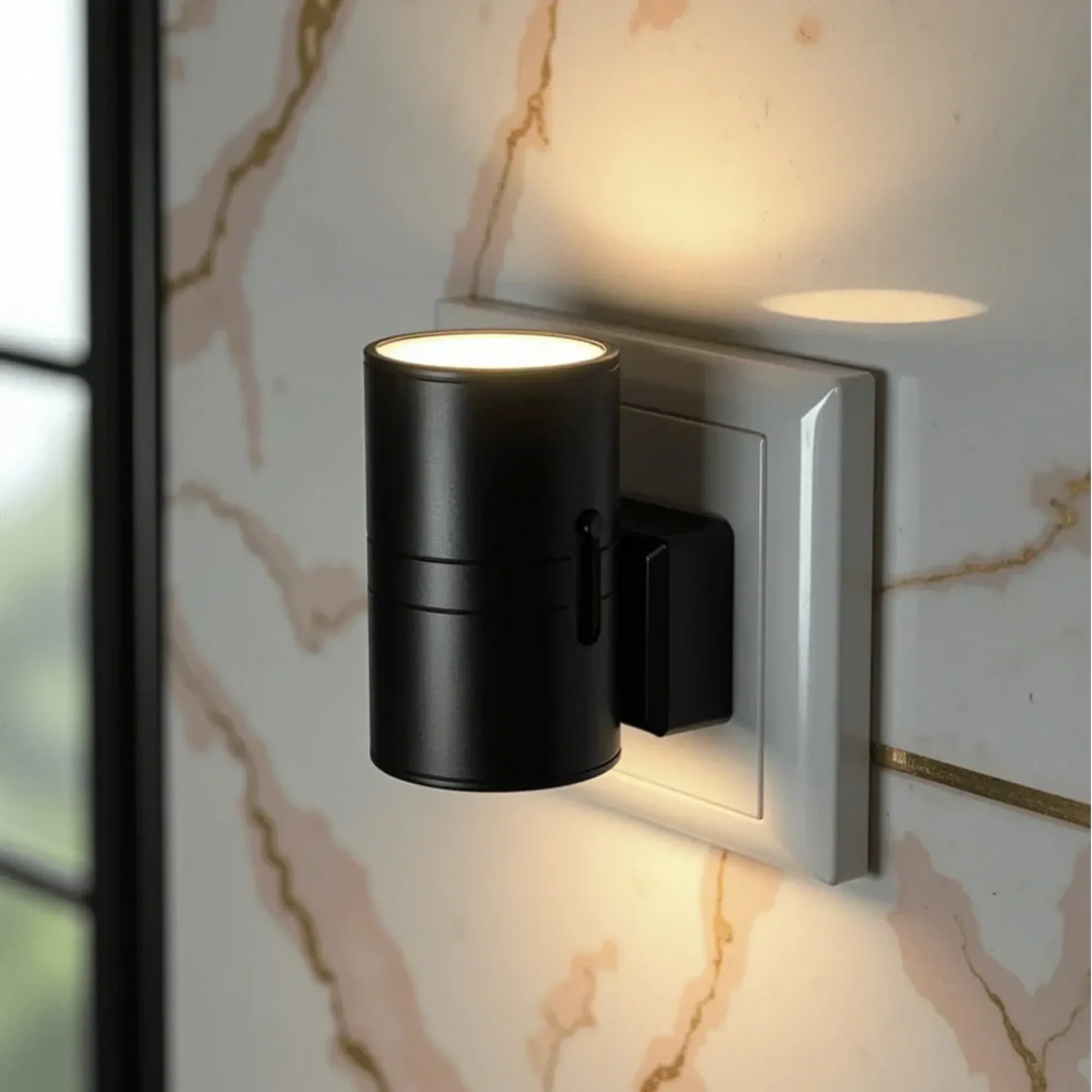 LumiPlug™ – Intelligente Steckdosenlampe mit Dämmerungssensor - Aora-1 - 1× LumiPlug™