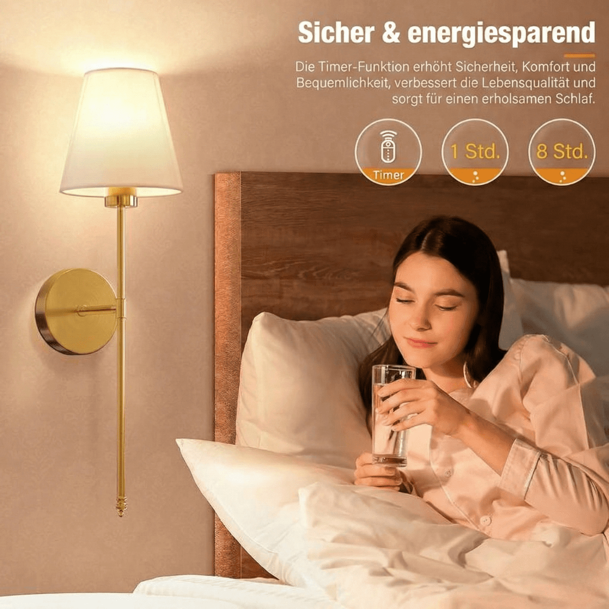 LumiWall™ – Kabellose Design - Wandleuchte - 200000795:10B With Blub 1PCS - 1 Stück